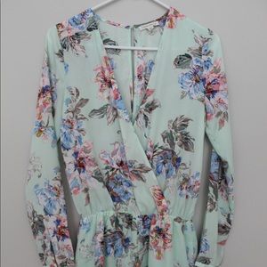 Floral romper